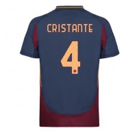 AS Roma Bryan Cristante #4 Tretí futbalový dres 2024-25 Krátky Rukáv